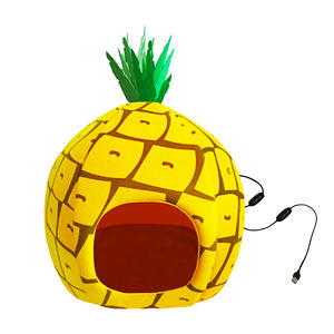 Lit chauffant pour chat de qualité supérieure pour l'hiver, alimenté par USB, avec thermostat réglable et housse lavable en machine - Product Image 1