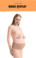 Ceinture de soutien de maternité personnalisée pour femmes enceintes orthèse abdominale en coton épaissi pour soulager les abdominaux Protection contre les douleurs dorsales