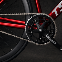 Vélo à Pignon Fixe Vente Chaude d'Usine Tsunami SNM100 700C pour Passionnés de Cyclisme en Extérieur