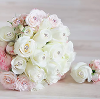 Broches en diamant pour fleurs, broches pour bouquets floraux, broches pour la décoration de bouquets, fournitures de fleuristes en gros, en stock