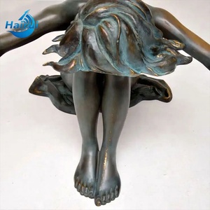 Escultura de Bronce de Sirena de Tamaño Real, de Alta Calidad, para Decoración del Hogar, Mesa de Centro - Product Image 6