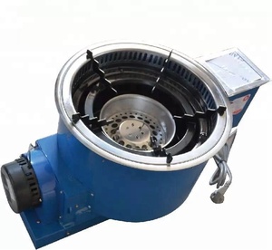 Fourneau à <span class=keywords><strong>gaz</strong></span> liquéfié rond en acier inoxydable pour cuisine, restaurant, <span class=keywords><strong>barbecue</strong></span>, intérieur, <span class=keywords><strong>barbecue</strong></span> au <span class=keywords><strong>charbon</strong></span> de bois - Product Image 5