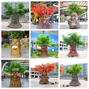 Parc à thème Arbres Artificiels Enfant Attraction Drôle Lifesize Talking Tree Robot - Product Image 4