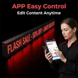 Panneau LED défilant programmable, USB Wifi, petit écran numérique pour intérieur/extérieur, panneau de signalisation pour bar, personnalisable, affichage de messages <span class=keywords><strong>électronique</strong></span>s - Product Image 3