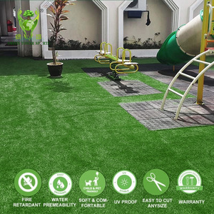 Gazon paysager, gazon artificiel, tapis en gazon synthétique, décoration, tapis, <span class=keywords><strong>faux</strong></span> gazon, tapis <span class=keywords><strong>pour</strong></span> patio, jardin, paysage, cour - Product Image 5