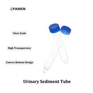 Contenedor de sedimentos de orina médica Fanen, análisis de copa de orina de PP y PE con tapa de tubo de sedimento de orina compatible con OEM - Product Image 3