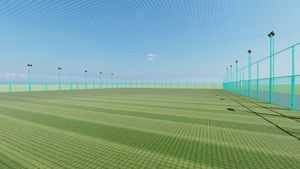 Ensemble complet <span class=keywords><strong>de</strong></span> prix direct d'usine <span class=keywords><strong>Cage</strong></span> <span class=keywords><strong>de</strong></span> football Panna Terrain <span class=keywords><strong>de</strong></span> football Terrain <span class=keywords><strong>de</strong></span> jeux intérieur extérieur - Product Image 5