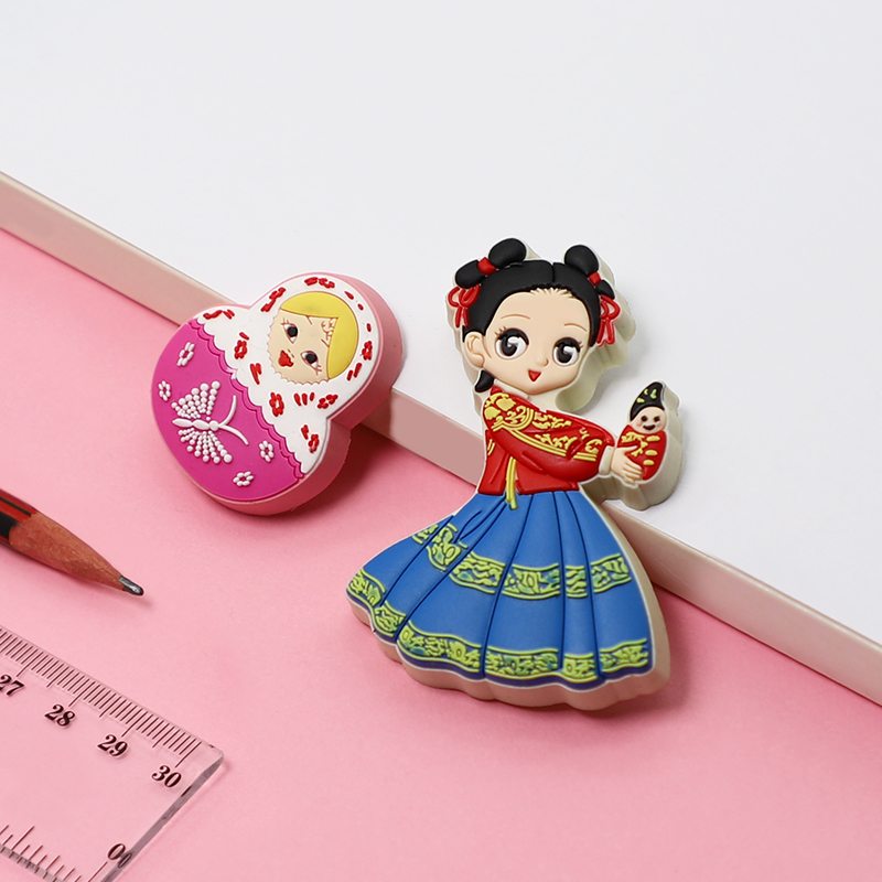 Персонализированные 2D милые детские Ластики-карандаши с новым дизайном