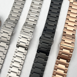 <span class=keywords><strong>Bracelet</strong></span> de montre en acier inoxydable durable de luxe pour <span class=keywords><strong>Apple</strong></span> <span class=keywords><strong>Watch</strong></span>, <span class=keywords><strong>bracelet</strong></span> de montre intelligente à déverrouillage rapide pour IWatch 49 <span class=keywords><strong>mm</strong></span> - Product Image 4