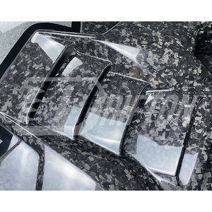 Juego de cubierta y alerón de motor trasero de fibra de carbono forjado de estilo de rendimiento para Lamborghini Huracan LP580 LP610 EVO 2014-2025 - Product Image 5
