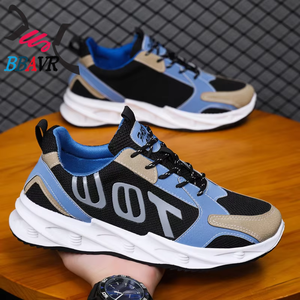 Nouvelles chaussures de sport décontractées pour hommes, en mesh, tendance, antidérapantes, résistantes à l'usure et respirantes, légères pour le printemps et l'automne - Product Image 6