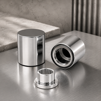 Personnalisable 15 #   Capuchon de flacon de parfum en aluminium anodisé et plastique, à fermeture magnétique, avec couvercle magnétique à une seule épaule