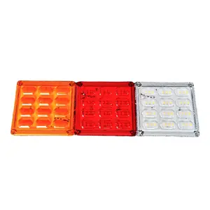 12V 24V Xe dẫn tín hiệu rẽ ánh sáng vòng phía sau phanh đèn 30 dẫn đuôi phanh lần lượt đèn tín hiệu