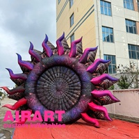Modèle de sculpture gonflable de déesse pour la décoration de scène du festival de musique électronique 2024