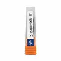 2F R6*12D*25*75L 55 °   Fraise à queue sphérique en carbure monobloc, 2 dents, queue de 12 mm, pour usinage CNC de l'acier moulé