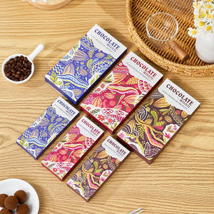 Set 5 Kotak Kertas Kosong Besar Bergaya Dubai Kreatif 2025, Kotak Hadiah Cokelat Baru untuk Penggunaan Makanan - Product Image 2