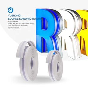 Materiale plastico polimerico 3D materiale decorativo con lettera di canale in alluminio - Product Image 1