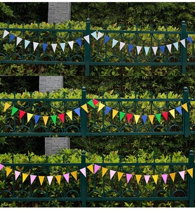 3M triángulo colgante boda decoración guirnalda de fiesta de papel Cadena de favores - Product Image 6