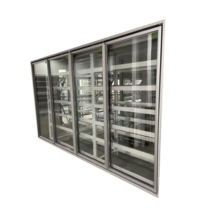 Đồ uống hiển thị tủ đông siêu thị mở tủ lạnh cửa kính - Product Image 1