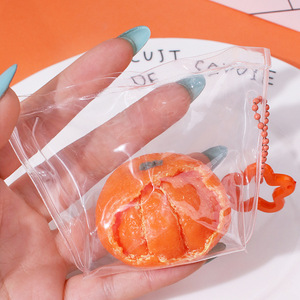 Jouet Taba Squishy TPR anti-stress musical à pétrir, orange à peler simulée - Product Image 6