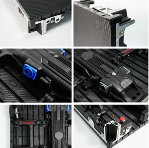 Écran LED incurvé P2.6 P2.9 pour location, mur vidéo de scène, contraste élevé, maintenance frontale, module magnétique, panneau fin - Product Image 4