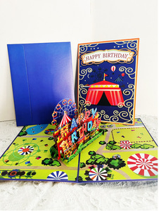 Biglietti <span class=keywords><strong>di</strong></span> <span class=keywords><strong>compleanno</strong></span> Pop-UP 3D del parco divertimenti cartoline <span class=keywords><strong>di</strong></span> <span class=keywords><strong>auguri</strong></span> <span class=keywords><strong>di</strong></span> invito per <span class=keywords><strong>bambini</strong></span> regali per inviare i migliori <span class=keywords><strong>auguri</strong></span> per le vacanze lasciano un messaggio - Product Image 4
