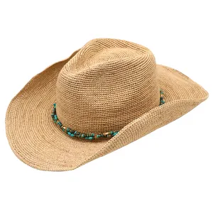 Felt Cowboy Mexican Rafia Straw Hat Hats Woman And Men Sombrero