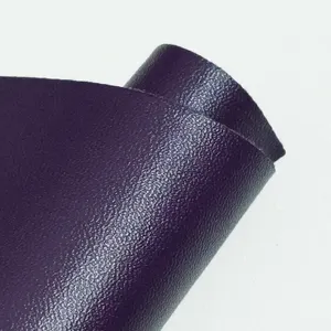 Sonderpreis 0,8mm Napa PU Leder imitation Baumwolle Samt Boden Stoff Spot Großhandel benutzer definierte Kleidung Fall Handtasche Leder