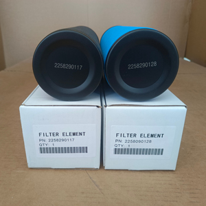 Filtre industriel en fibre de verre de précision Manny 2258290128/2258290117, neuf, pour compresseur, raccordement métallique, pièces de compresseur - Product Image 4