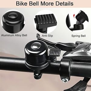 Airtag oculto antirrobo antipérdida y etiqueta sinusoidal Compatible con soporte de campana de bicicleta de Metal LED con rastreador GPS accesorio de montaje de bicicleta - Product Image 3