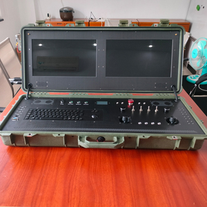 Estación de Control Terrestre para Drones, Portátil, Pantalla Dual de Alto Brillo, Recepción Inalámbrica de Datos, Transmisión de Video - Product Image 3