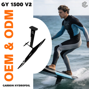 Premium Quality Carbon Hydrofoil Set GY1500 V2 for Downwind Foil Open Water Glide and Efficient Long Range Sessions - Product Image 1