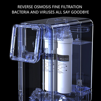 Distributeur d'eau à osmose inverse de comptoir FLN-75G-K14, robinet intelligent électrique autonettoyant, eau chaude, 3 étapes, usage domestique