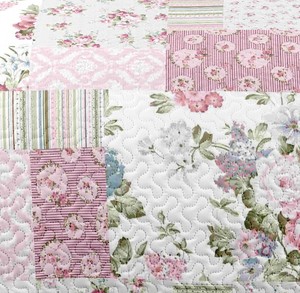 Marca STAR Sweet Lovely <span class=keywords><strong>Little</strong></span> Pink Flower Impreso Durable All-Season Poliéster Microfibra Hotel Uso Colcha - Product Image 3