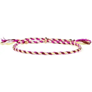 Pulseira e pulseiras para mulheres e homens, cordão tibetano de amuleto da sorte, corda artesanal de Buda