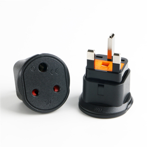 Adaptateur de prise indien vers britannique Adaptateur de prise indien vers britannique 3 broches Inde/Pakistan/<span class=keywords><strong>Sri</strong></span> <span class=keywords><strong>Lanka</strong></span> vers Royaume-Uni Adaptateur de voyage - Product Image 2