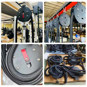 BunnyHi PSJ001 Máquina de entrenamiento de resistencia magnética giratoria con cable de acero, máquina de gimnasio sin fin para <span class=keywords><strong>fitness</strong></span>, entrenamiento de pecho y culturismo - Product Image 6