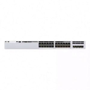 Commutateur réseau Internet géré Cisco C9300L-24P-4G-E 24 ports Ethernet PoE complet avec QoS et routage de couche 3 empilable - Product Image 4