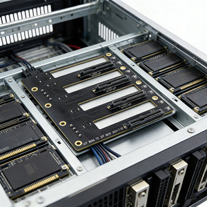Serveur SFF8564 8i 4 SFF8639 PCBA PCIe 4.0 X4 <span class=keywords><strong>U</strong></span>.2 SSD 1/2/3 <span class=keywords><strong>SAS</strong></span> 2.0/3.0 HDD Certifié CE/FCC/Rohs, Aucun pilote requis - Product Image 5