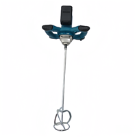Perceuse électrique sans balais industrielle portative, agitateur manuel pour poudre de mastic et peinture, mélangeur de béton DIY 21V 600W