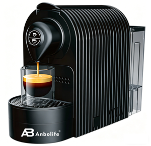 <span class=keywords><strong>Cafetera</strong></span> de <span class=keywords><strong>Cápsulas</strong></span> 3 en 1 Abbolife, Nueva, 20 Bares, 1400W, Multicompatible <span class=keywords><strong>con</strong></span> <span class=keywords><strong>Todas</strong></span> <span class=keywords><strong>las</strong></span> <span class=keywords><strong>Cápsulas</strong></span> NESPRESSO, <span class=keywords><strong>con</strong></span> Tanque de Agua de 0.7L - Product Image 1