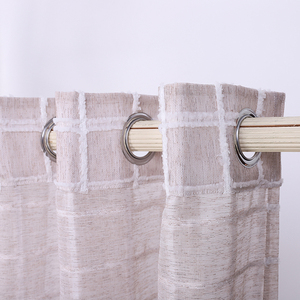 Sang trọng thêu thiết kế nhà máy tùy chỉnh Hot Bán ánh sáng trong suốt Sheer rèm cửa sổ Rèm cửa cho phòng khách - Product Image 3