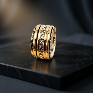 La dernière Conception de Haute Qualité Spinner Bague À La Main 925 Bijoux En Argent Sterling En Gros Usine Prix - Product Image 3