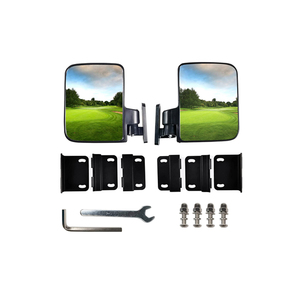 Espejos Retrovisores Laterales Plegables para Carrito de <span class=keywords><strong>Golf</strong></span>, Sin Necesidad de Perforación, Compatibles con Club Car EZGO Yamaha - Product Image 1
