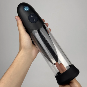 Bomba <span class=keywords><strong>de</strong></span> Vacío Electrónica para Agrandamiento del Pene, Resistente al Agua, Erección Duradera, Diversión en el Baño, Bomba <span class=keywords><strong>de</strong></span> Succión para Masturbación Masculina - Product Image 2