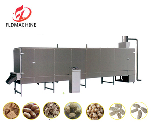New <b>Soy</b> Protein <b>Chunks</b> Extruder Processing Machine Production Line with Motor High Efficiency & High Productivity - Product Image 5