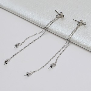 Pin Decorativo de Plata S925 con Doble Corazón y Flor, Versátil y Personalizable, Puede Usarse como Pendientes Colgantes de Moda - Product Image 2