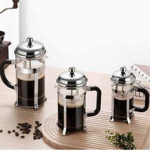 Cafetière <span class=keywords><strong>à</strong></span> piston en verre borosilicate 1000 ml avec tasses en verre et <span class=keywords><strong>mousseur</strong></span> <span class=keywords><strong>à</strong></span> <span class=keywords><strong>lait</strong></span> <span class=keywords><strong>manuel</strong></span> – Vente directe usine – Tendance 2026 - Product Image 6