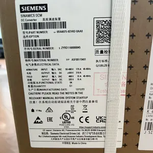 Nieuwe Originele Siemens 6ra8075-6dv62-0aa0 Sinamics Dcm Dc Converter
