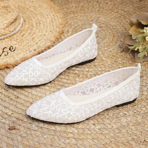 Confortable automne femmes <span class=keywords><strong>bateau</strong></span> chaussures sans lacet bout pointu antidérapant plat mode chaussures grande taille pour les fêtes de mariage - Product Image 1